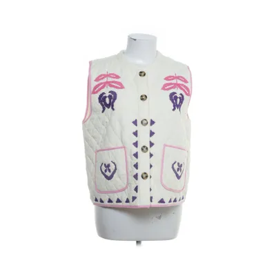 Vest (Hvid, Flerfarvet) fra Lollys Laundry Viscose