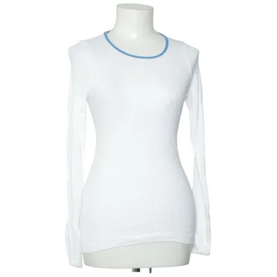 Långärmad t-shirt (Vit, Blå) från Nørgaard Paa Strøget