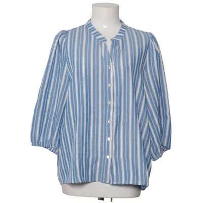 Blouse (Blue, White) from Prepair Polyester, Viscose