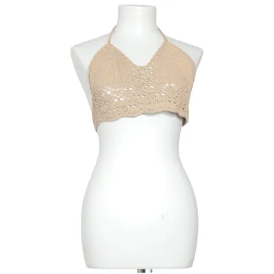 Halternecktopp (Beige) från Yellow