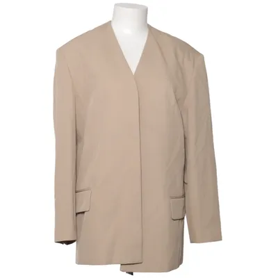 Kavaj (Beige) från COS Polyester, Viskos, Ull