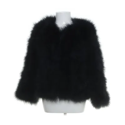Veste en plumes (Noir) de Pello Bello Fourrure, Coton, Polyester