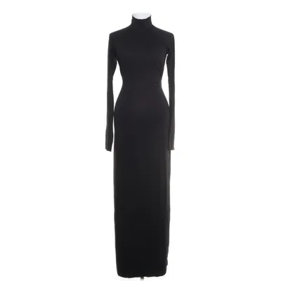 Maxi jurk (Zwart) van Gina Tricot Elastaan, Viscose