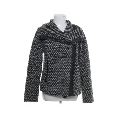 Jakke (Sort, Hvid) fra Project AJ117 Akryl, Alpacauld, Merinould, Nylon, Polyurethan, Viscose