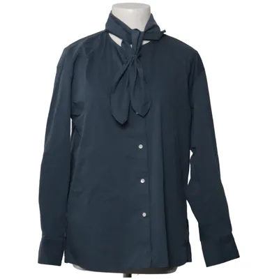 Sløjfebluse (B19408) fra Brahmin Bomuld, Polyester