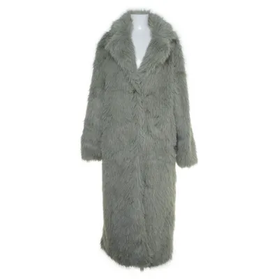 Kappa (Plus Shaggy Faux Fur Maxi Coat) från PrettyLittleThing Polyester