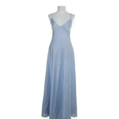 Maxikjole (Satin Tie Back Volume Dress) fra NA-KD Polyester
