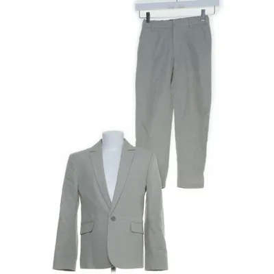 Kostym (Grön) från H&M Bomull, Linne, Polyester