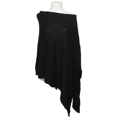 Poncho (Noir) de KappAhl Polyamide, Viscose, Laine