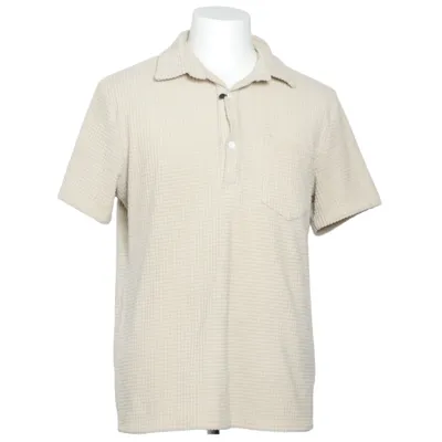 Pikétröja (Beige) från Shein Elastan, Polyester