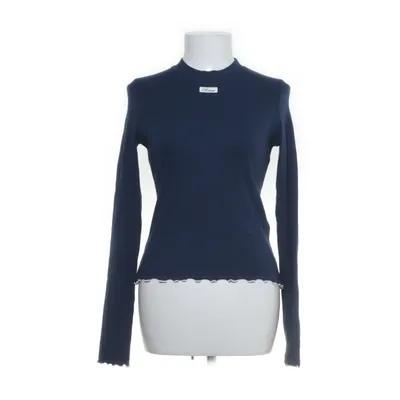 Lange mouwen shirt (Blauw) van ROTATE Birger Christensen Organisch katoen, Elastaan