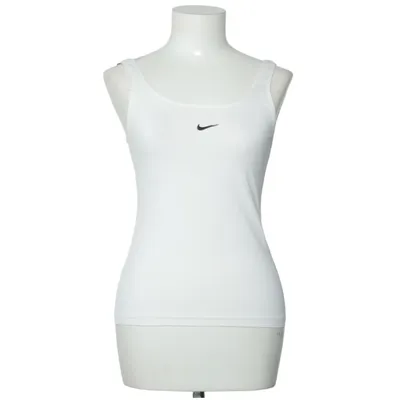 Træningstanktop (Hvid) fra Nike Bomuld, Elastan, Polyester