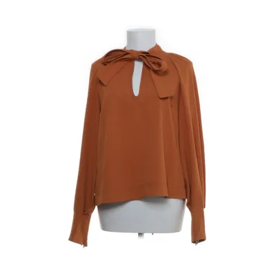 Knytblus (Brun) från See by Chloé Elastan, Polyester