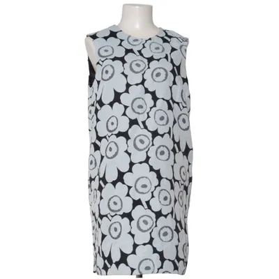 Jurk (Zwart, Blauw) van Marimekko Acryl, Katoen, Polyester, Viscose