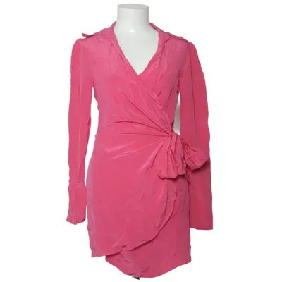 Robe portefeuille (Rose) de Sofia Soie