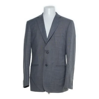 Blazer (Grå) fra Dressmann Elastan, Polyester, Uld, Viscose