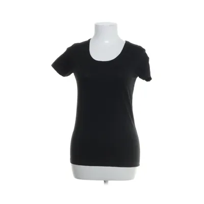 T-shirt (Zwart) van Newbody Katoen, Elastaan