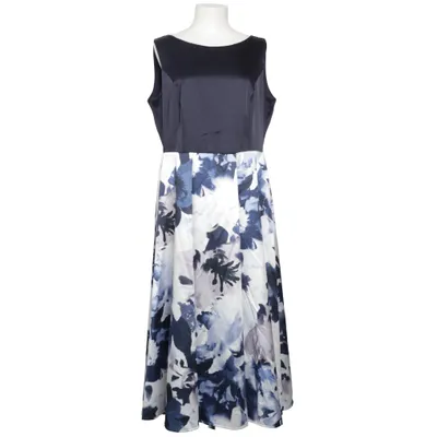Abendkleid (Blau, Weiß) von Vera Mont