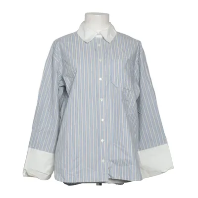 Skjorta (Blå, Vit) från Sézane Ekologisk bomull