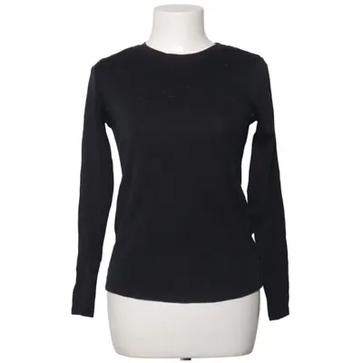 Långärmad t-shirt (Svart) från H&M Mama Bomull, Elastan