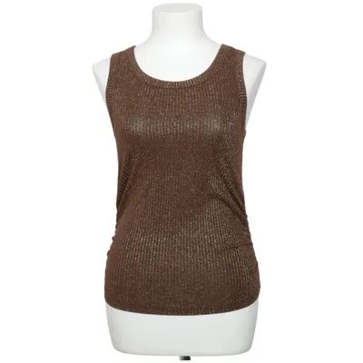 Tank Top (Brown, Gold) from Zero