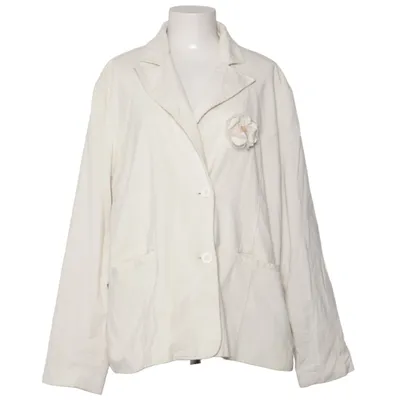 Blazer (Hvid) fra Jackie Bomuld