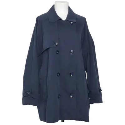 Trenchcoat (Blå) från XLNT by KappAhl Bomull, Lyocell