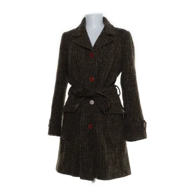 Coat (Brown, Multicolored) from Signal Clothing Polyamide, Polyester, Wool