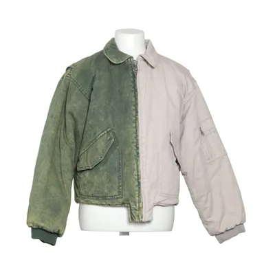 Jacka (Grön, Beige) från Division Polyester, Återvunnen bomull