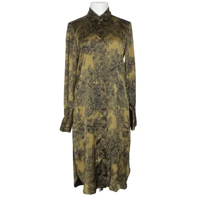 Shirt dress (Multicolored, Green, Black) from Karmamia Polyester