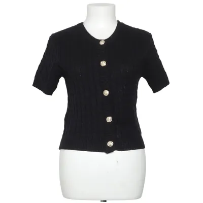 Väst (Svart) från H&M Akryl, Bomull