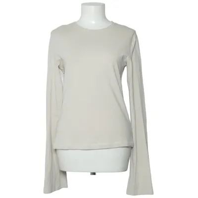 Långärmad t-shirt (Beige) från Weekday Bomull, Elastan