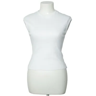 Topp (Ribbed Shoulder Top) från Nelly Bomull, Elastan