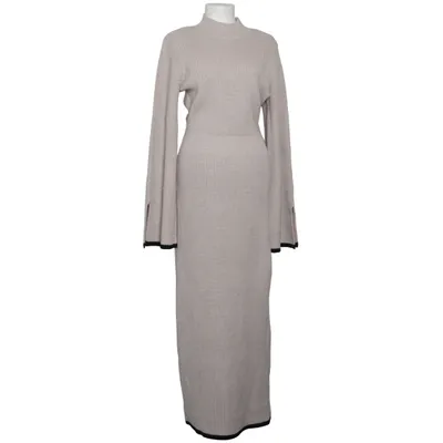 Långklänning (Beige) från Adoore Akryl, Bomull, Polyester