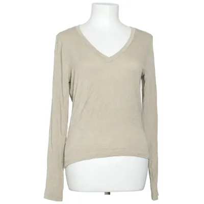 T-shirt à manches longues (Beige) de NA-KD Élasthane, Viscose, Laine