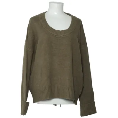 Tröja (Knitted Scoop Neck Wool Blend Sweater) från NA-KD Akryl, Polyamid, Ull