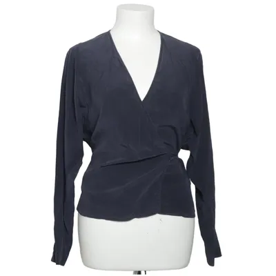 Wrap blouse (Blue) from Filippa K Silk