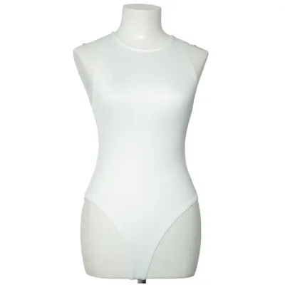 Body (Blanc) de Zara Élasthane, Polyamide