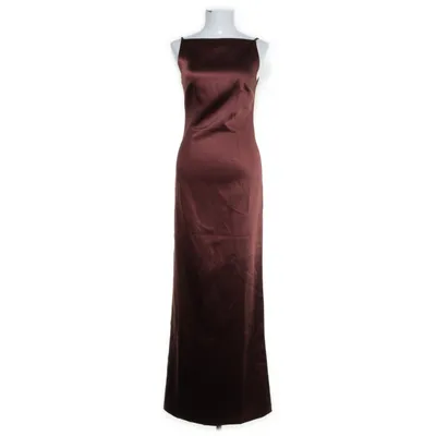 Aftenkjole (Brun) fra Meshki Elastan, Polyester