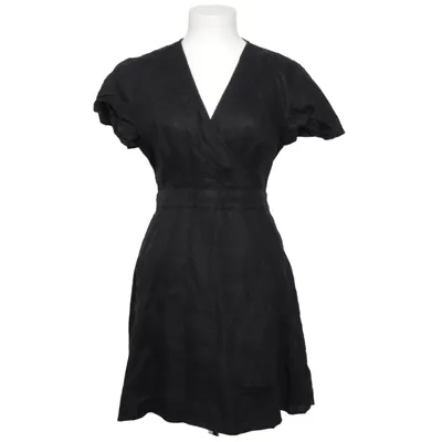 Omlottklänning (Linen Flowy Tie Back Mini Dress) från NA-KD Linne
