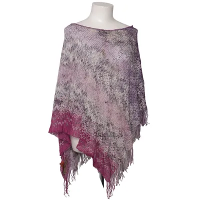 Poncho (Lilla, Flerfarvet) fra Missoni Bomuld, Viscose, Nylon