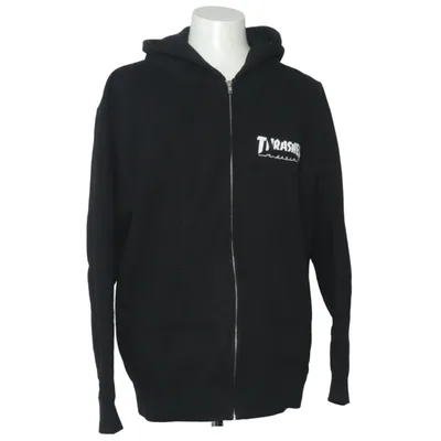 Huvtröja (Svart) från Thrasher Bomull, Polyester