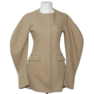 Blazer (Beige) van Arakii Elastaan, Polyester, Tencel, Viscose, Wol