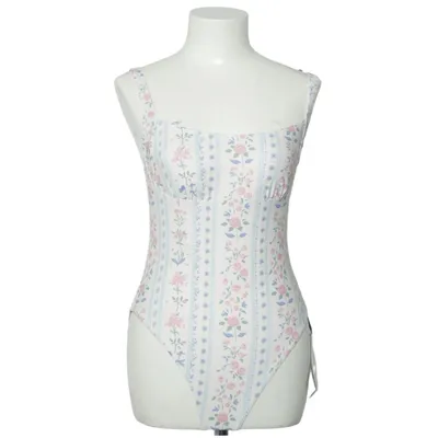 Badedragt (Beige, Flerfarvet) fra Cider Elastan, Polyester