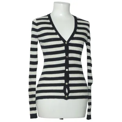Cardigan (Noir, Blanc) de Filippa K Cachemire, Polyamide, Soie, Laine