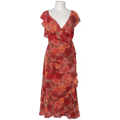 Omlottklänning (Röd, Orange, Flerfärgad) från Adoore Elastan, Polyester