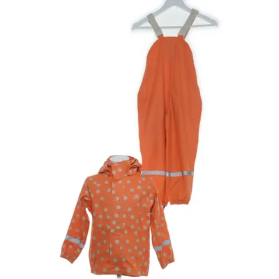 Regnställ (Orange, Beige) från Kuling Polyester, Polyuretan