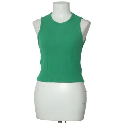 Tanktop (Groen) van Thinking Mu Elastaan, Gerecycled katoen, Viscose