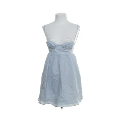 Dress (Blue) from Oh Polly Cotton, Elastane