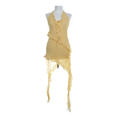 Halterneck-kjole (Gul) fra Zara Polyester